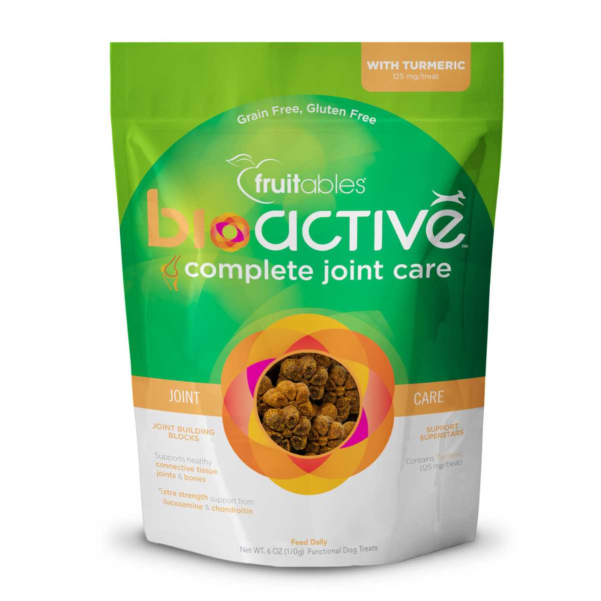 Fruitables BioActive Complete Joint Care Treats- 6 oz Pouch