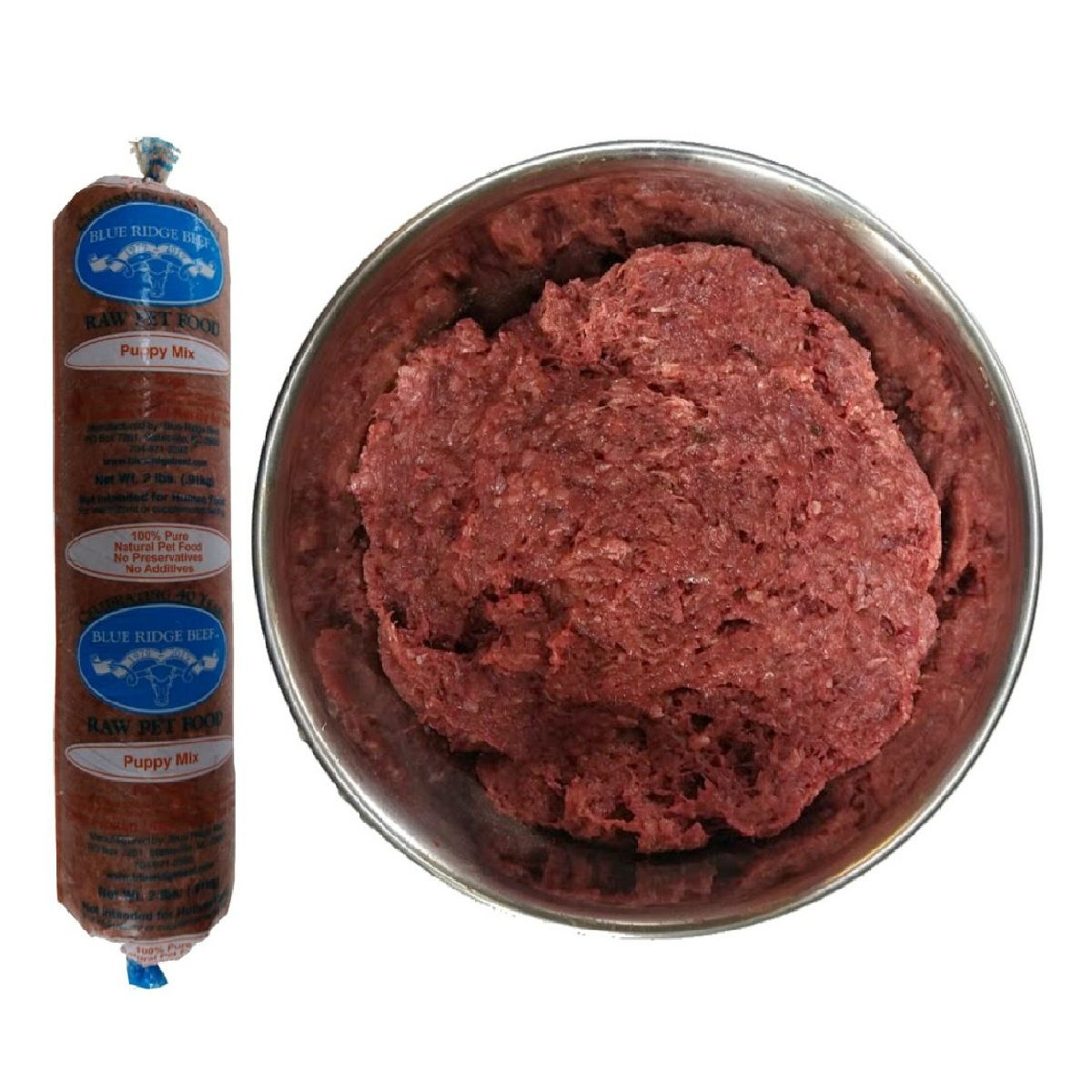 Blue Ridge Beef Canine Puppy-2 lb Chub