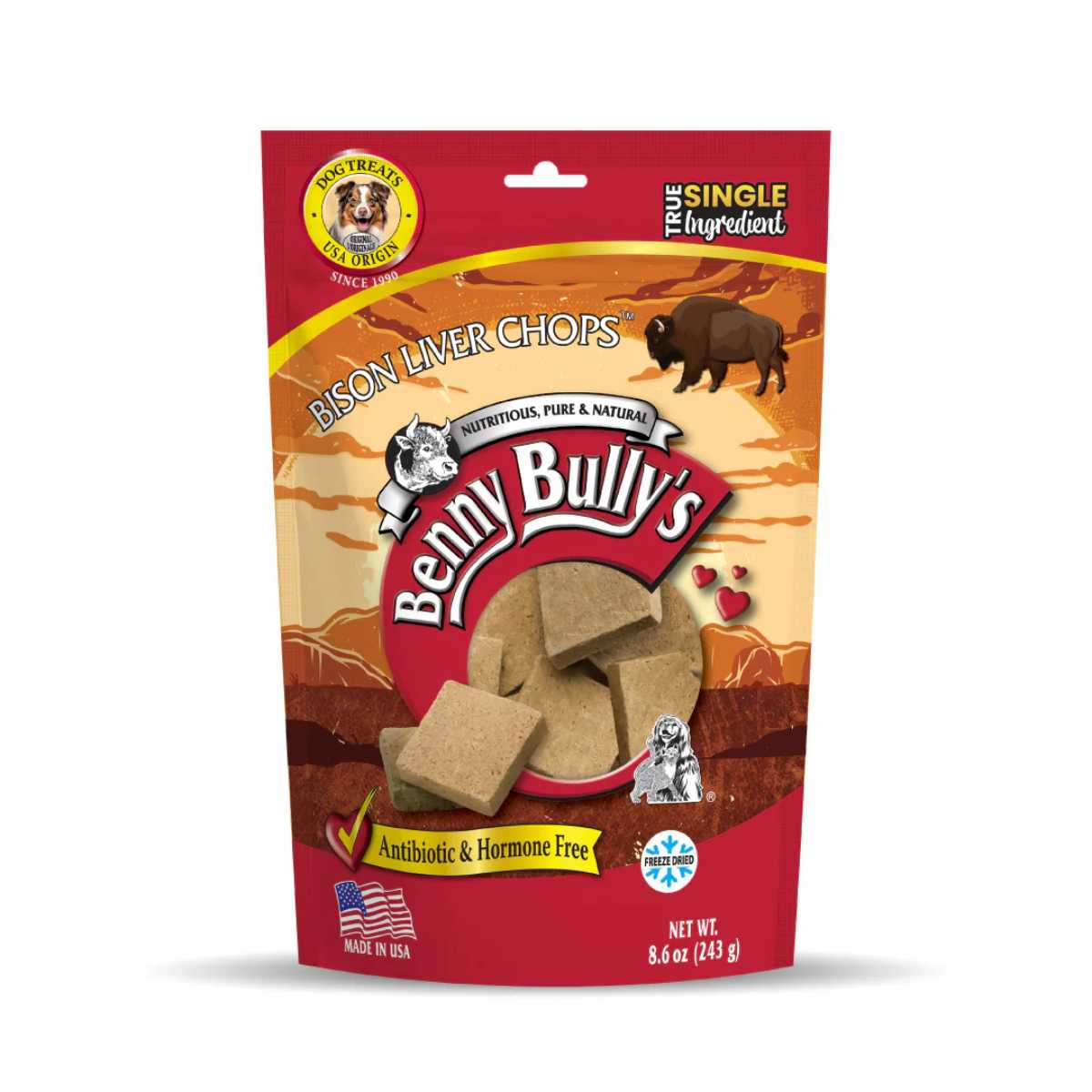 Benny Bully's Bison Liver Chops