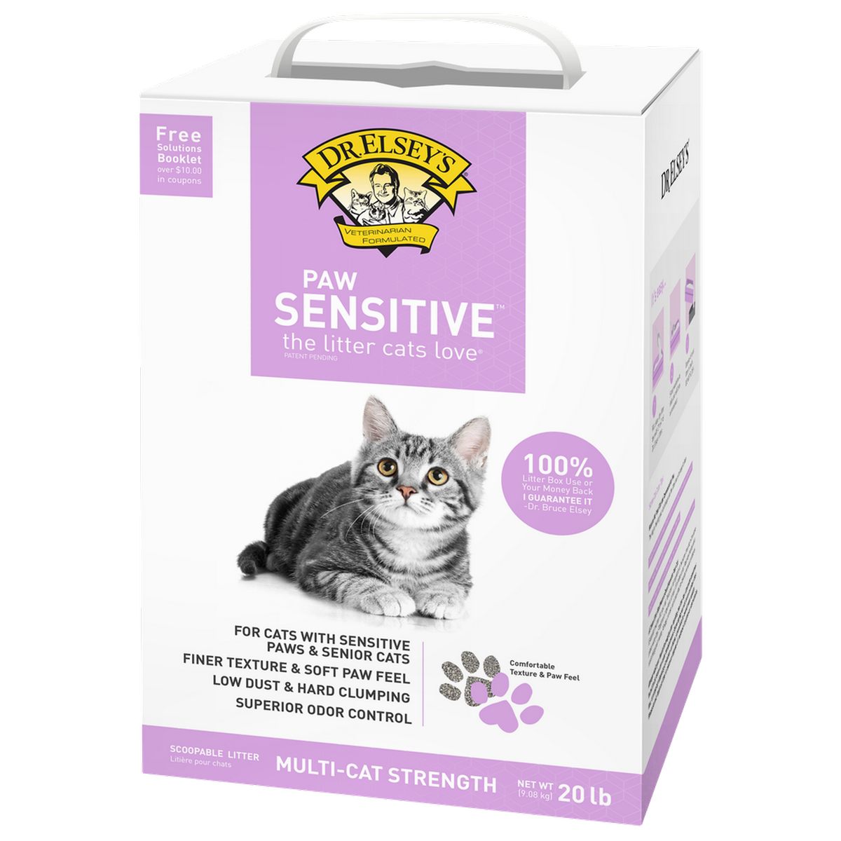 Precious Cat Sensitive Paw-20 lb Box