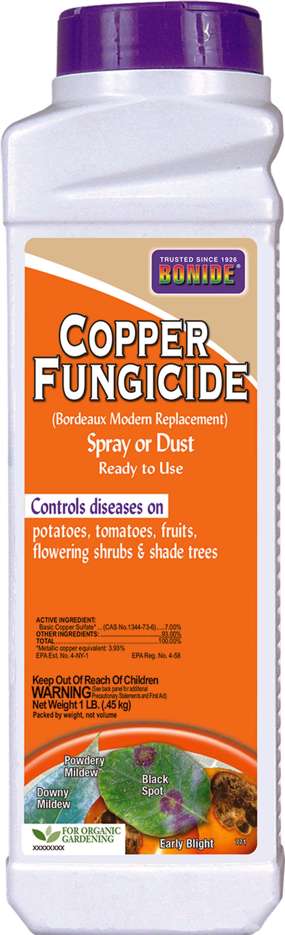 Bonide Copper Fungicide Spray Or Dust Rtu