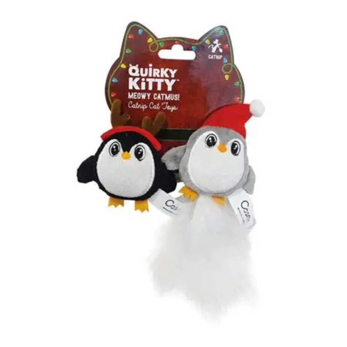Our Pets Holiday Pouncy Penguin 2pk