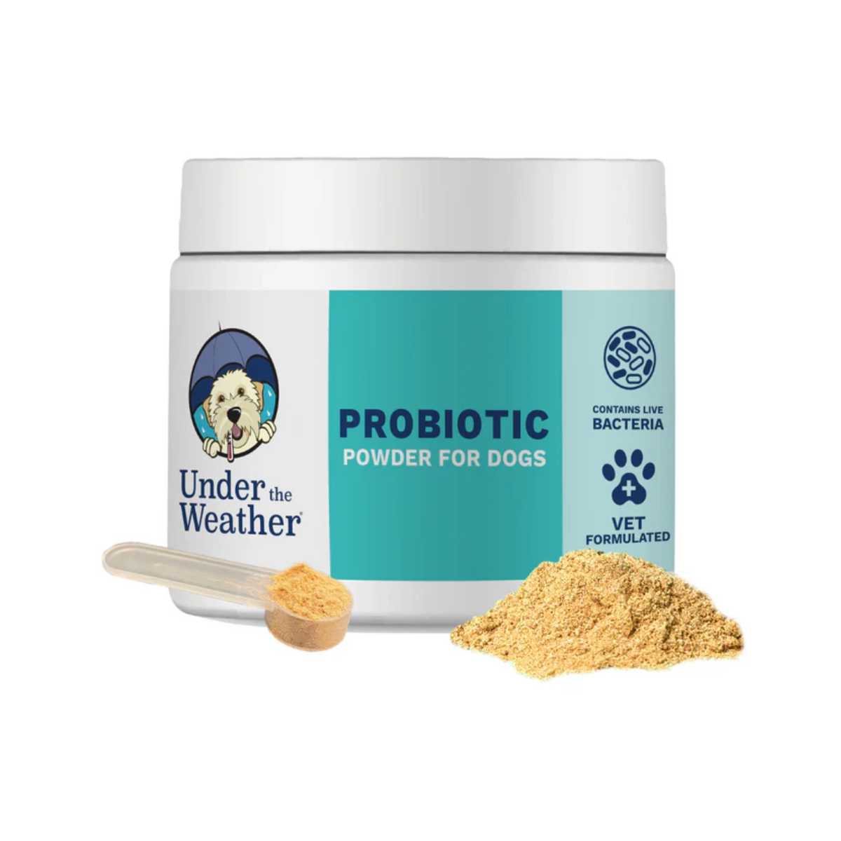 Under the Weather Probiotic Powder Dog- 4.23 oz Jar