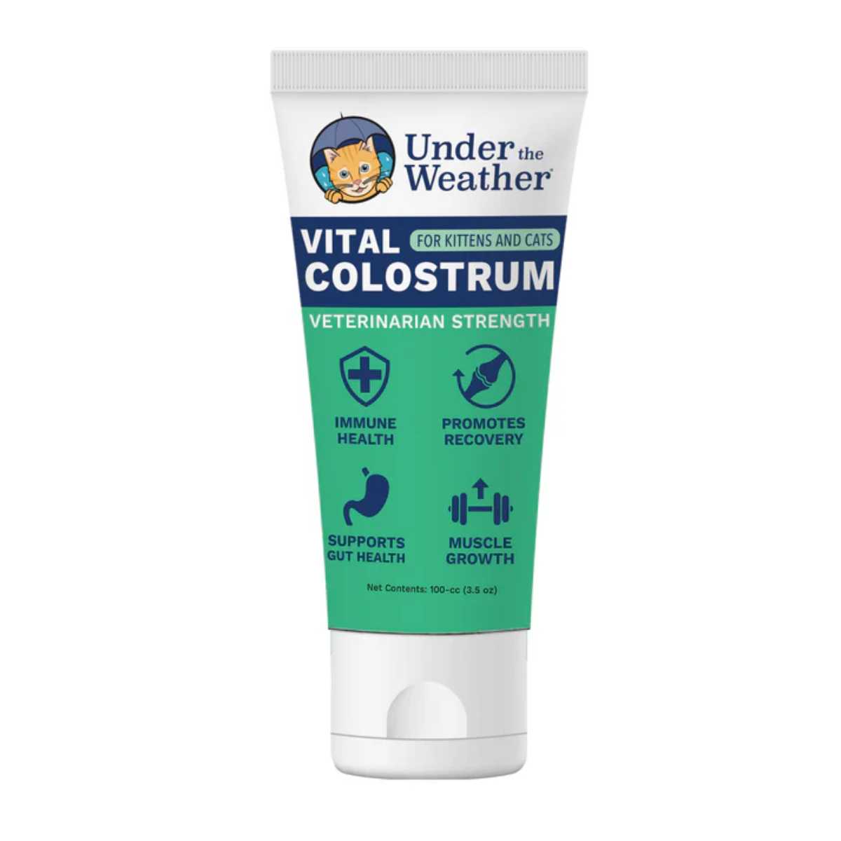 Under the Weather Cat Colostrum Gel Squeezable- 3.5 oz Tube