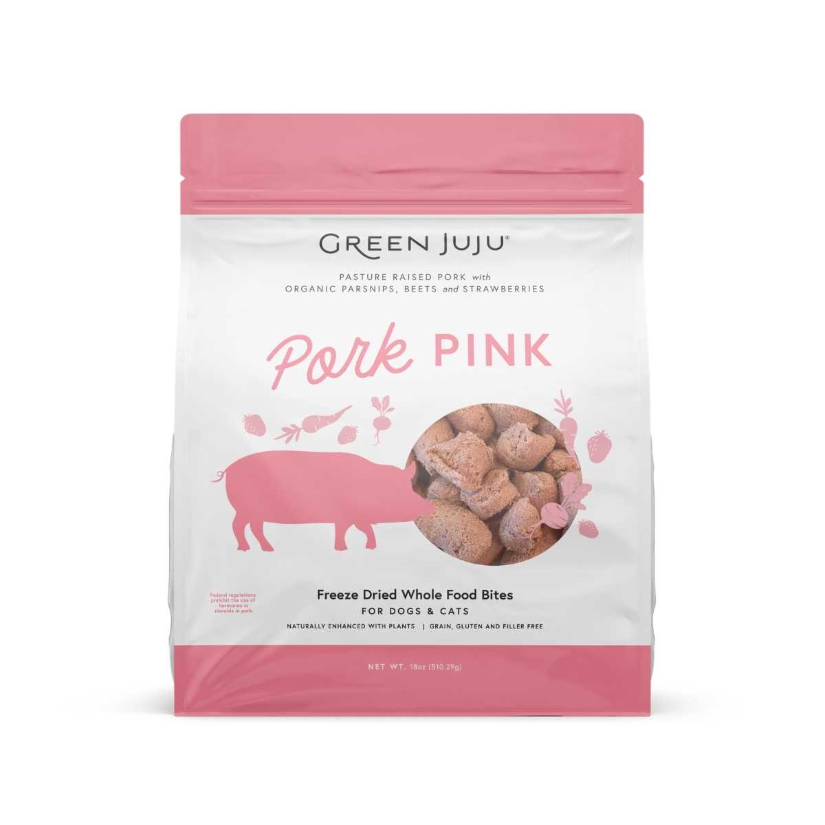 Green Juju Porkpink Freeze Dried Toppers