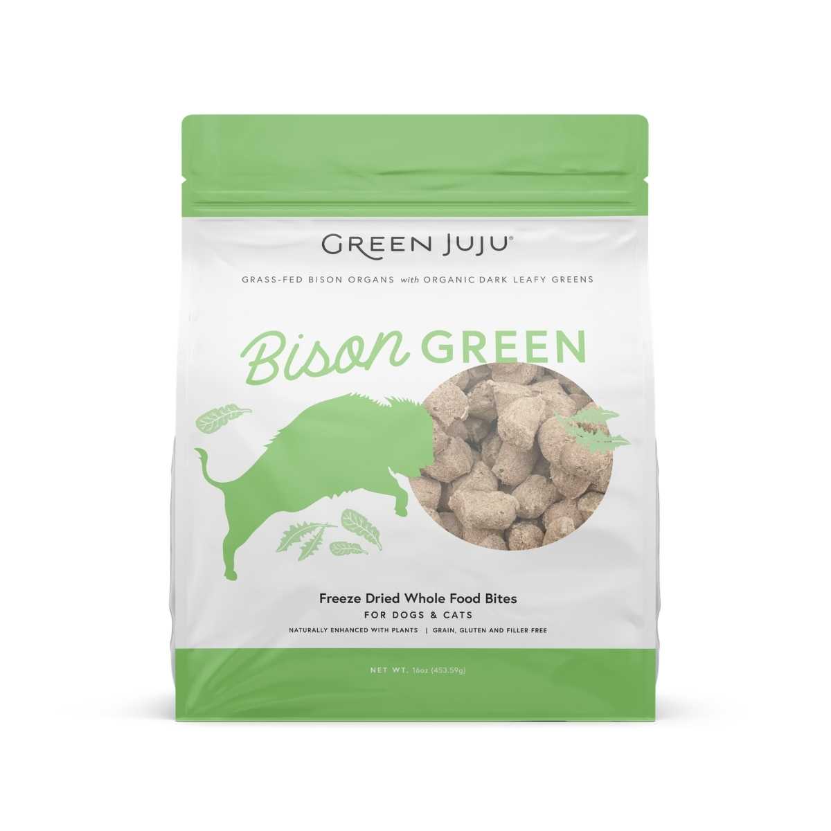 Green Juju Bisongreen Freeze Dried Toppers