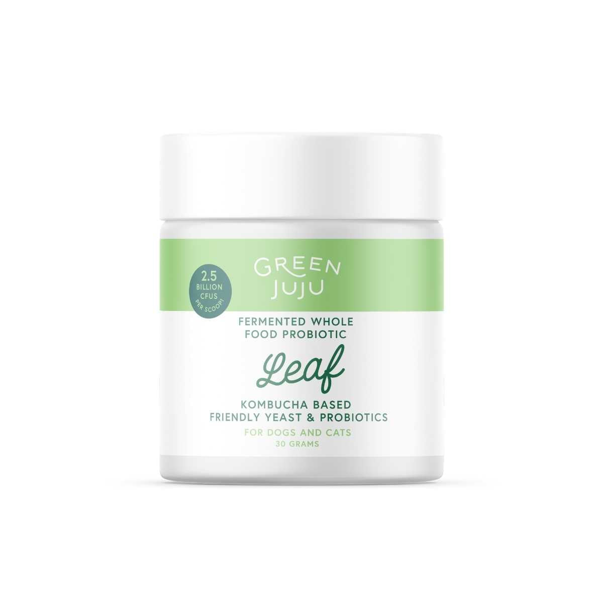 Green Juju Fermented Whole Food Probiotic - Leaf Probiotic 30 gr Jar