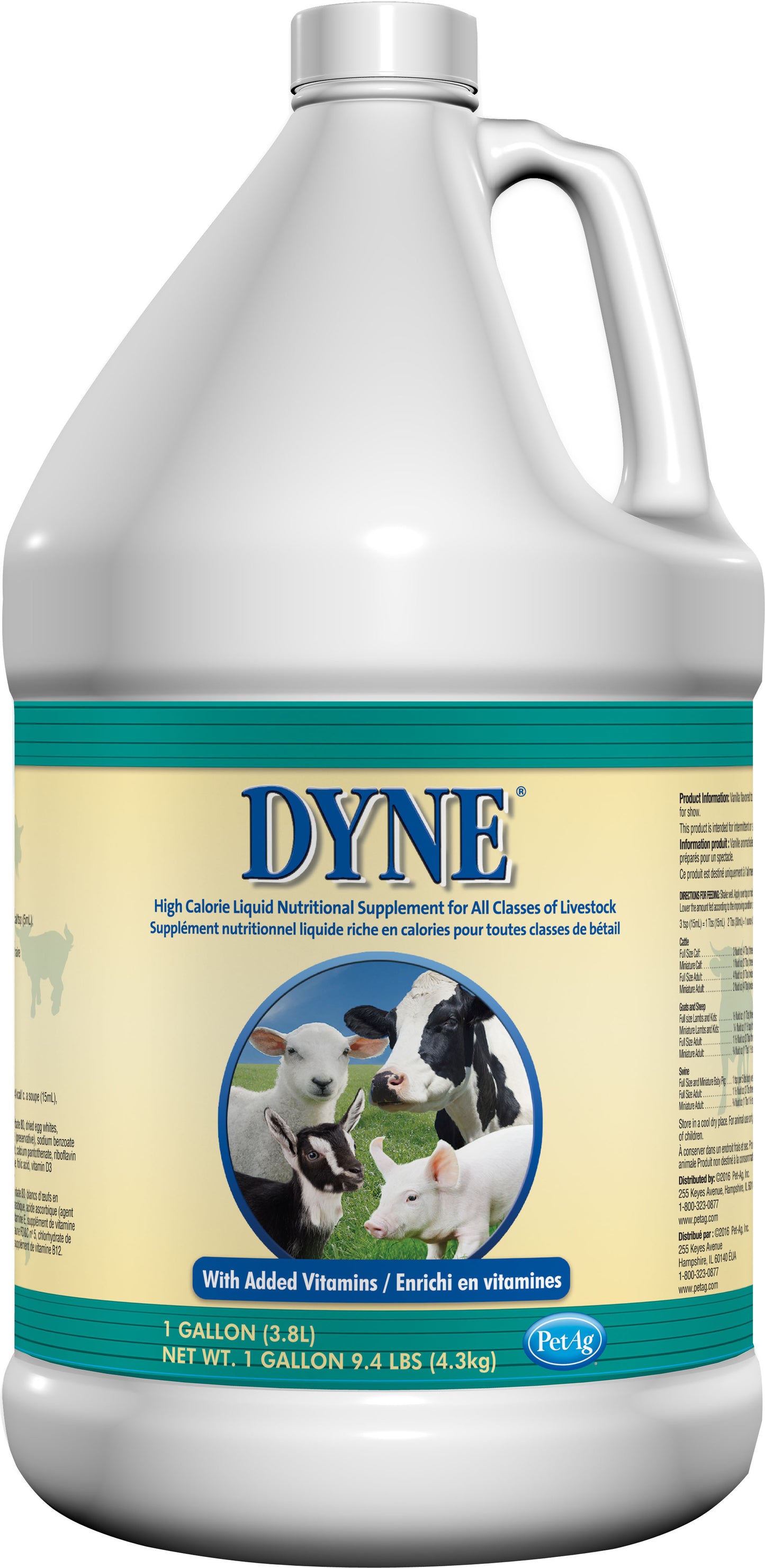 Dyne High Calorie Liquid For Livestock