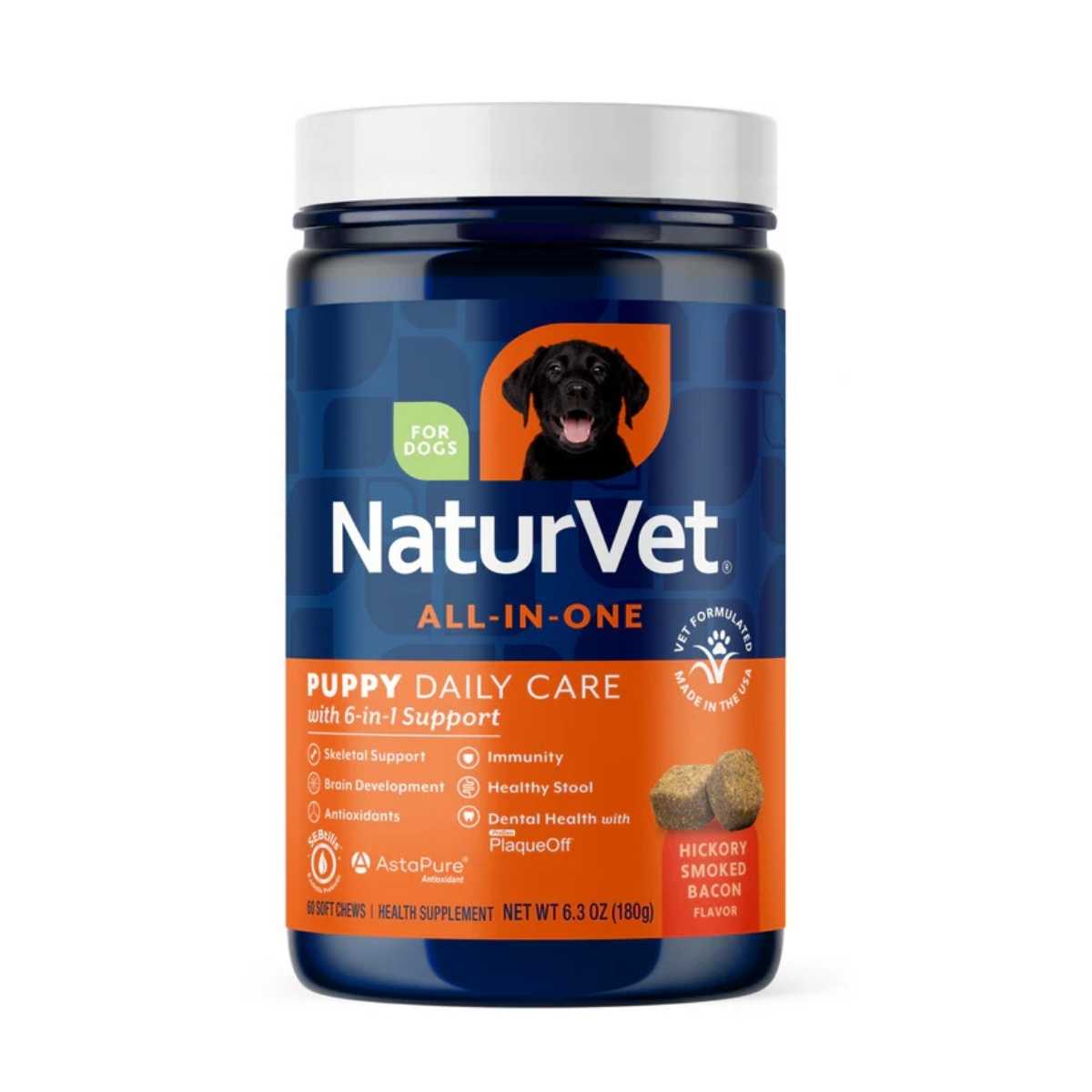 Naturvet Daily Care Puppy-60 ct Jar