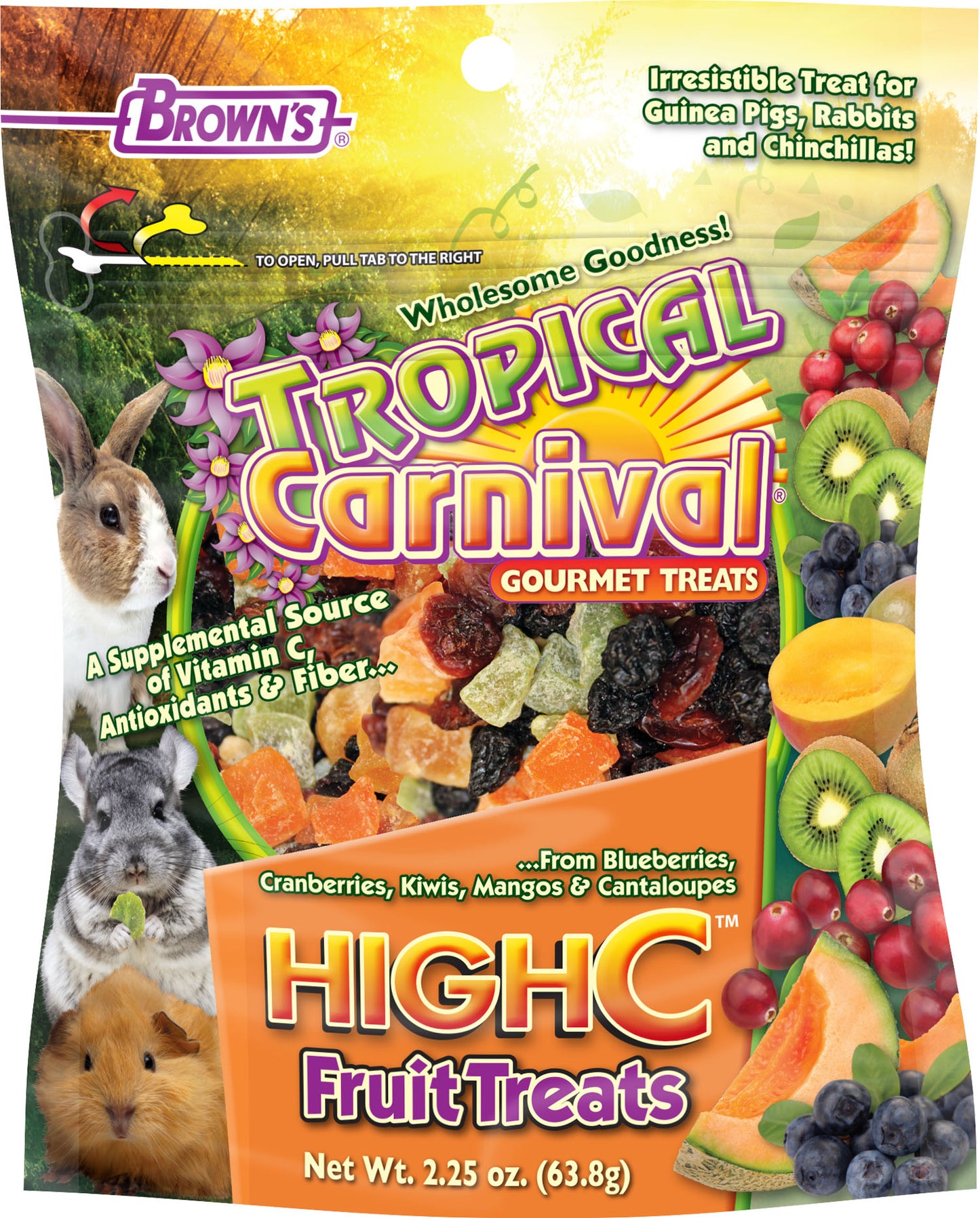 Tropical Carnival High C Small Animal Treats