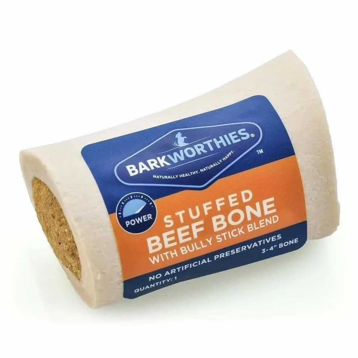 Barkworthies Shin Bone Stuffed Bully Blend
