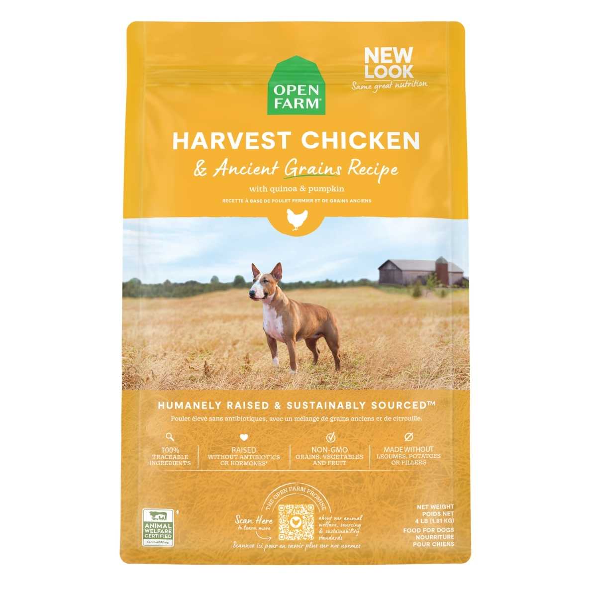 Open Farm Dog Ancient Grains Harvest