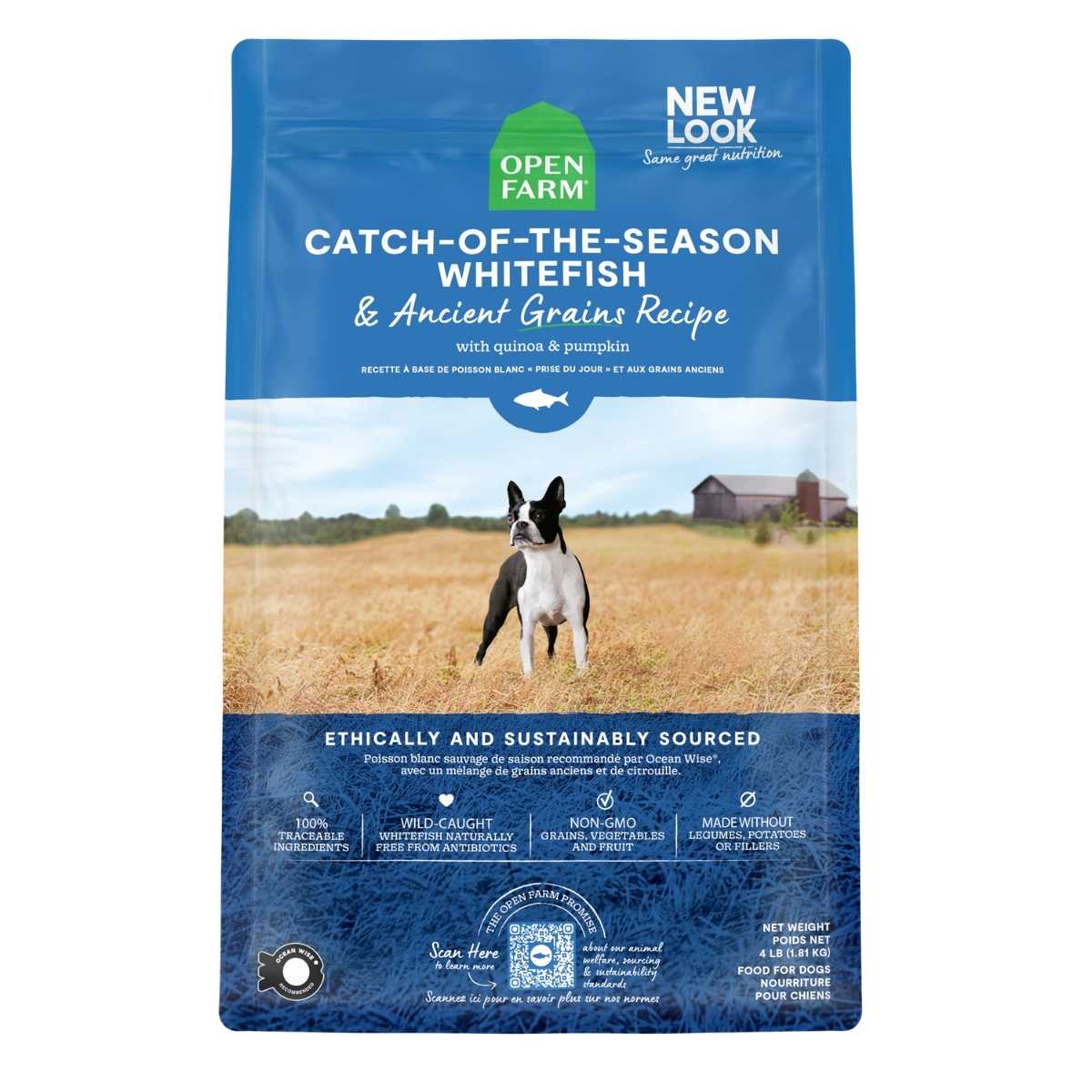 Open Farm Dog Ancient Grains Catch Of The Season