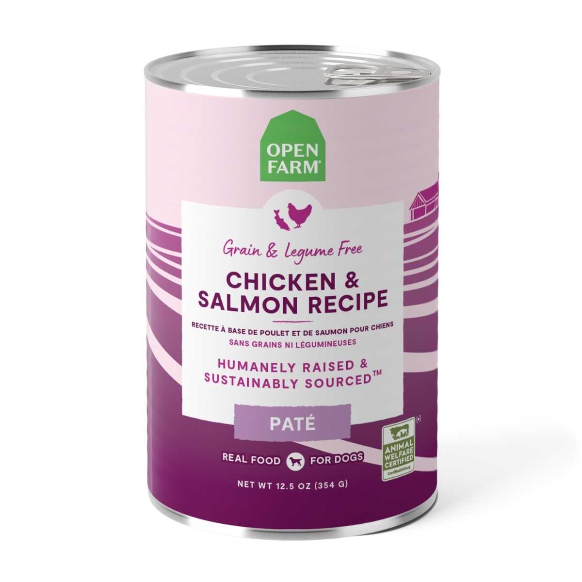 Open Farm Dog Grain Free Chicken & Salmon-12/12.5 oz Cans