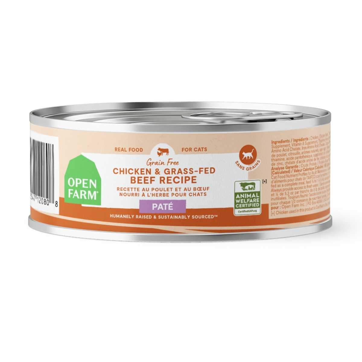 Open Farm Cat Grain Free Chicken And Beef