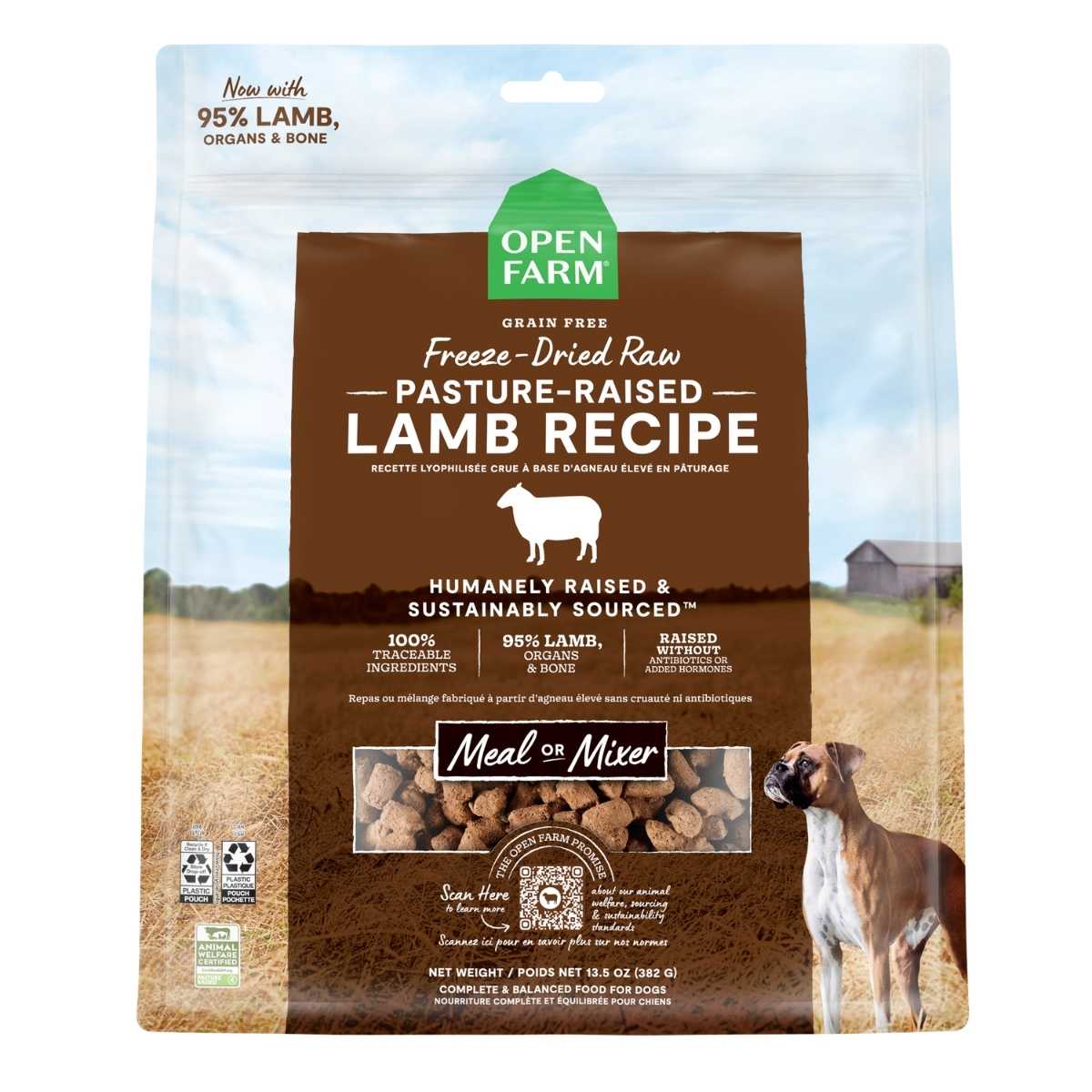 Open Farm Dog Freeze Dried Lamb