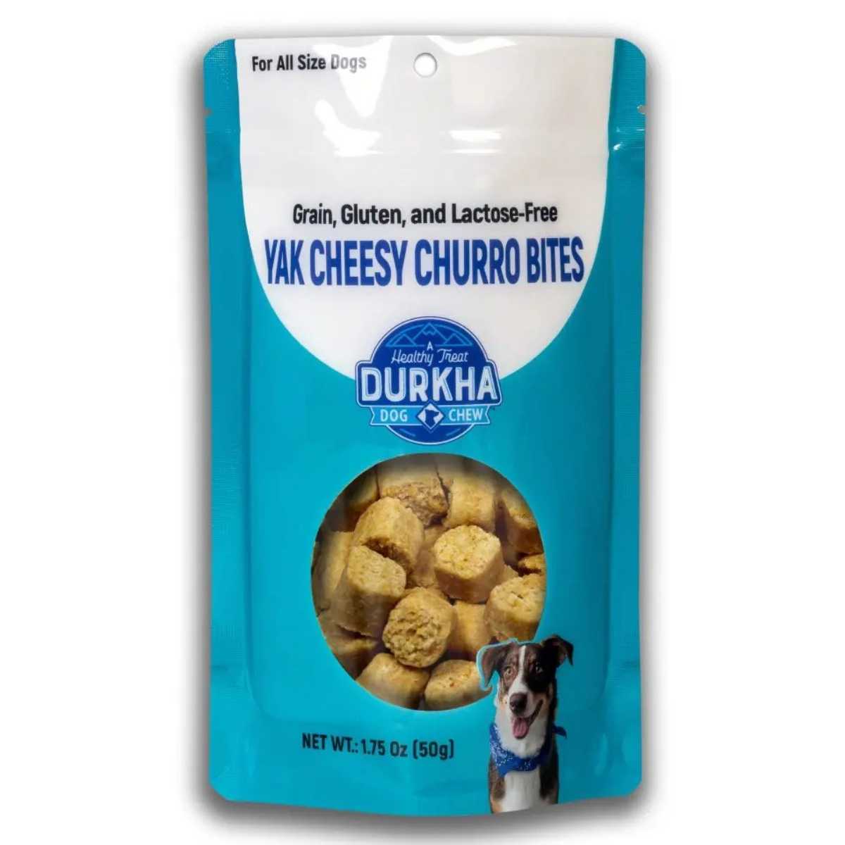 Durkha Yak Cheesy Churro Bites-1.75 oz Bag