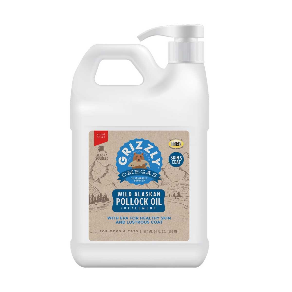 Grizzly Pollock Oil For Dogs