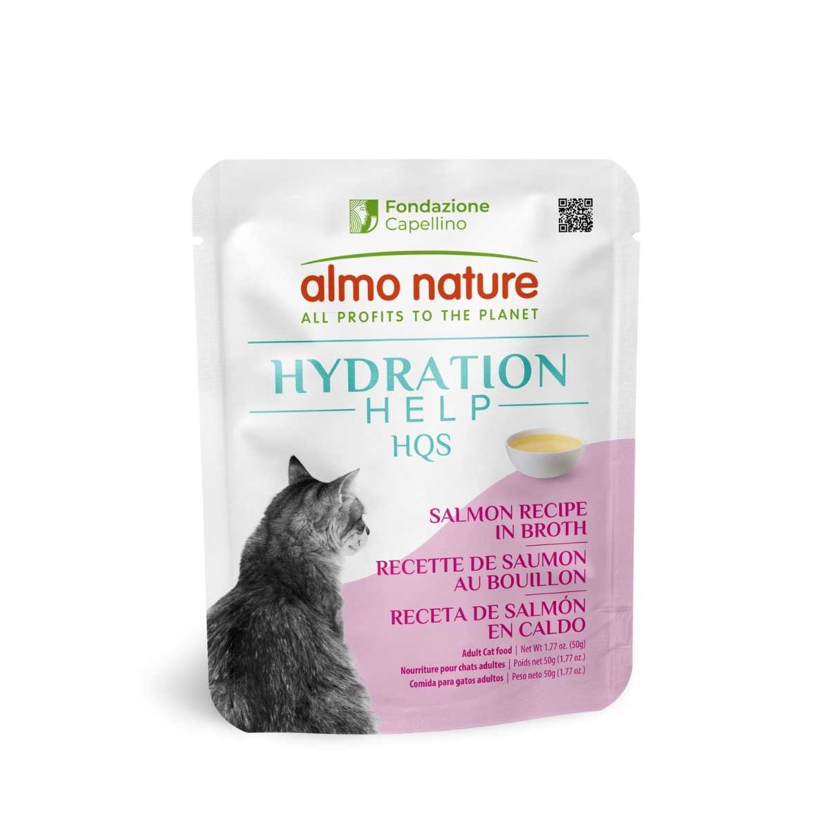 Almo Nature Cat Hqs Hydration Broth Fillet