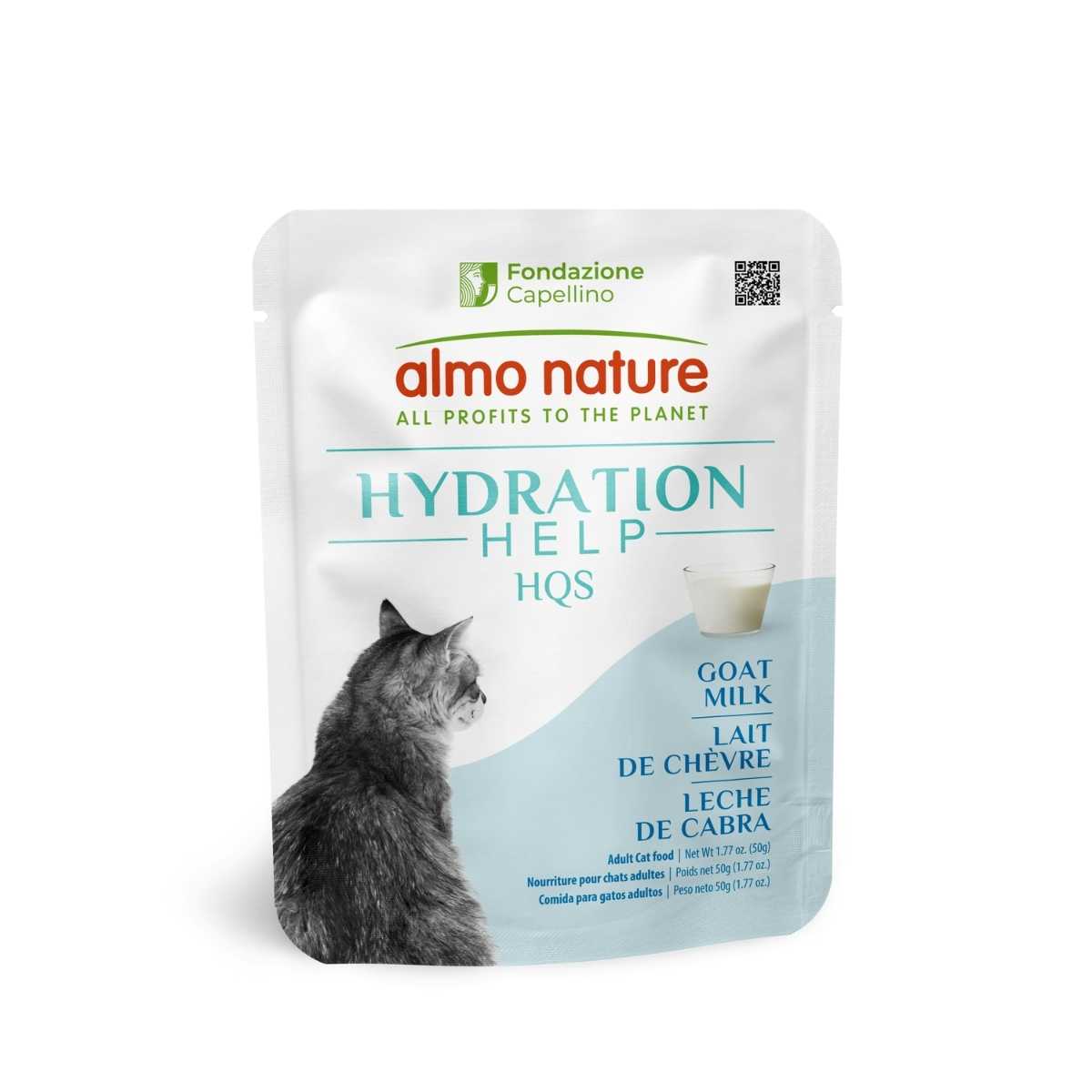 Almo Nature Cat HQS Hydration Goat Milk-24/1.76 oz Pouch