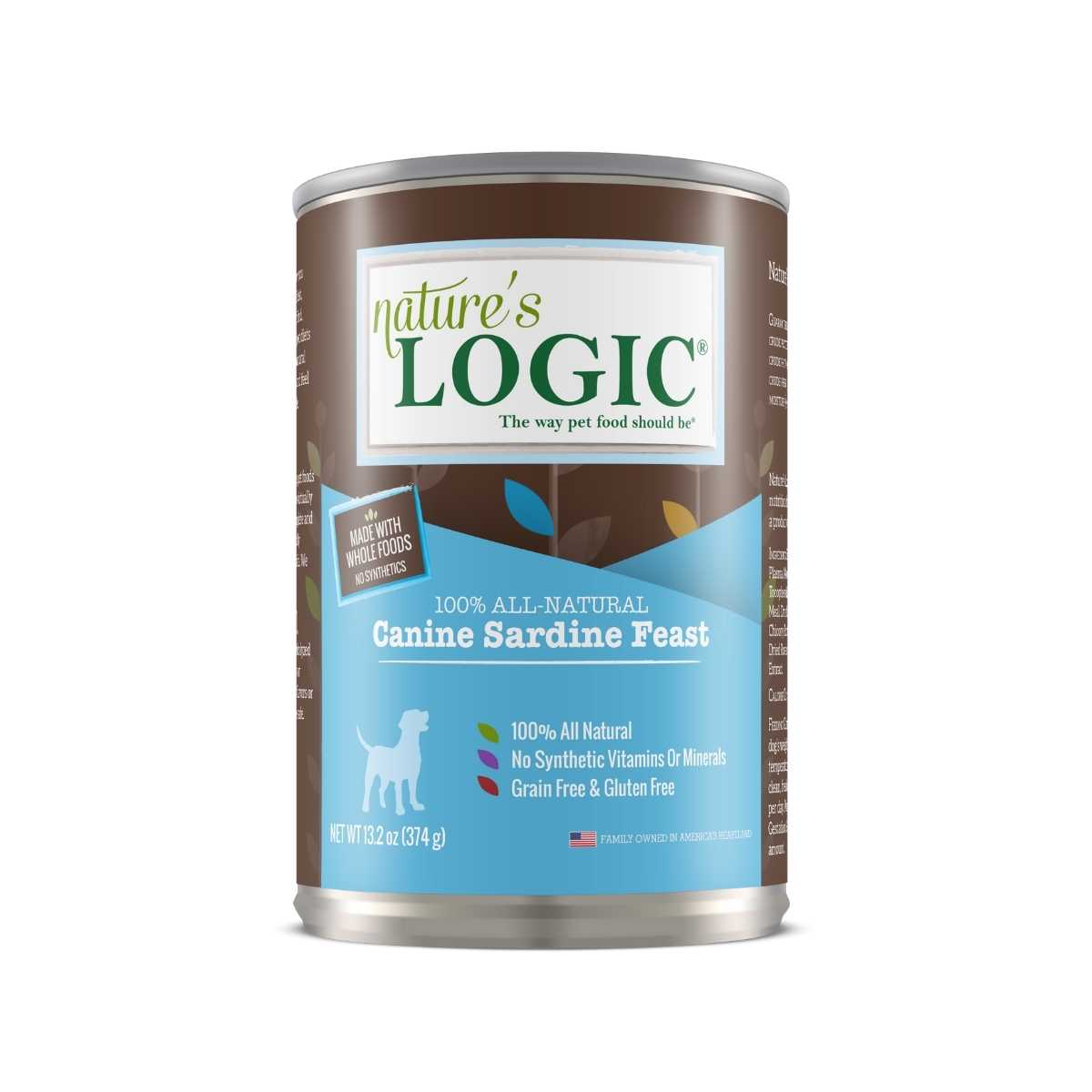 Nature's Logic Canine Sardine-12/13.2 oz Cans