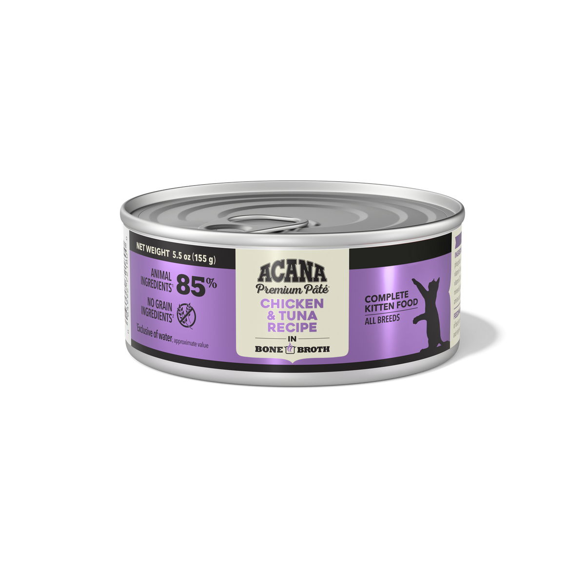 Acana Cat Wet Kitten Pate Chicken + Tuna-12/5.5 oz Cans