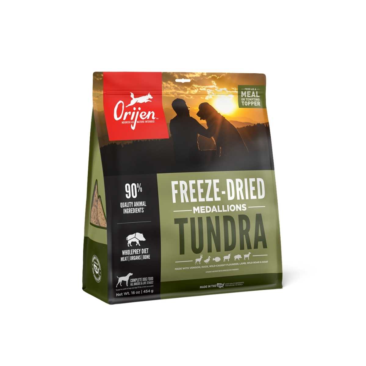 Orijen Dog Freeze Dried Food Tundra