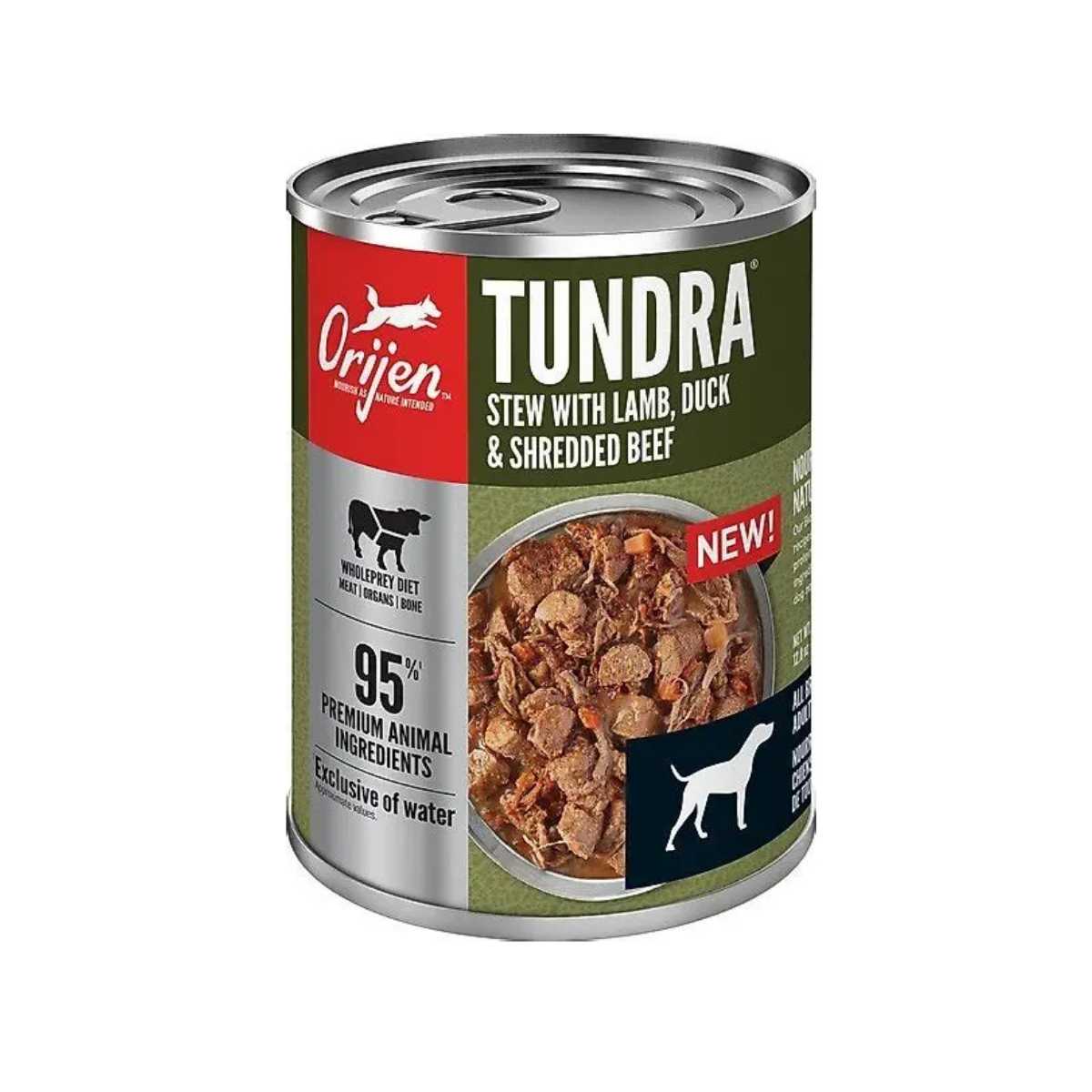 Orijen Dog Wet Grain Free Pate Tundra-12/12.8 oz Cans