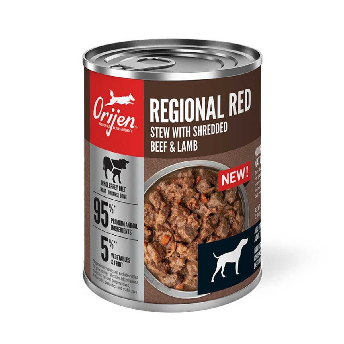 Orijen Dog Grain Free Stew Regional Red-12/12.8 oz Cans