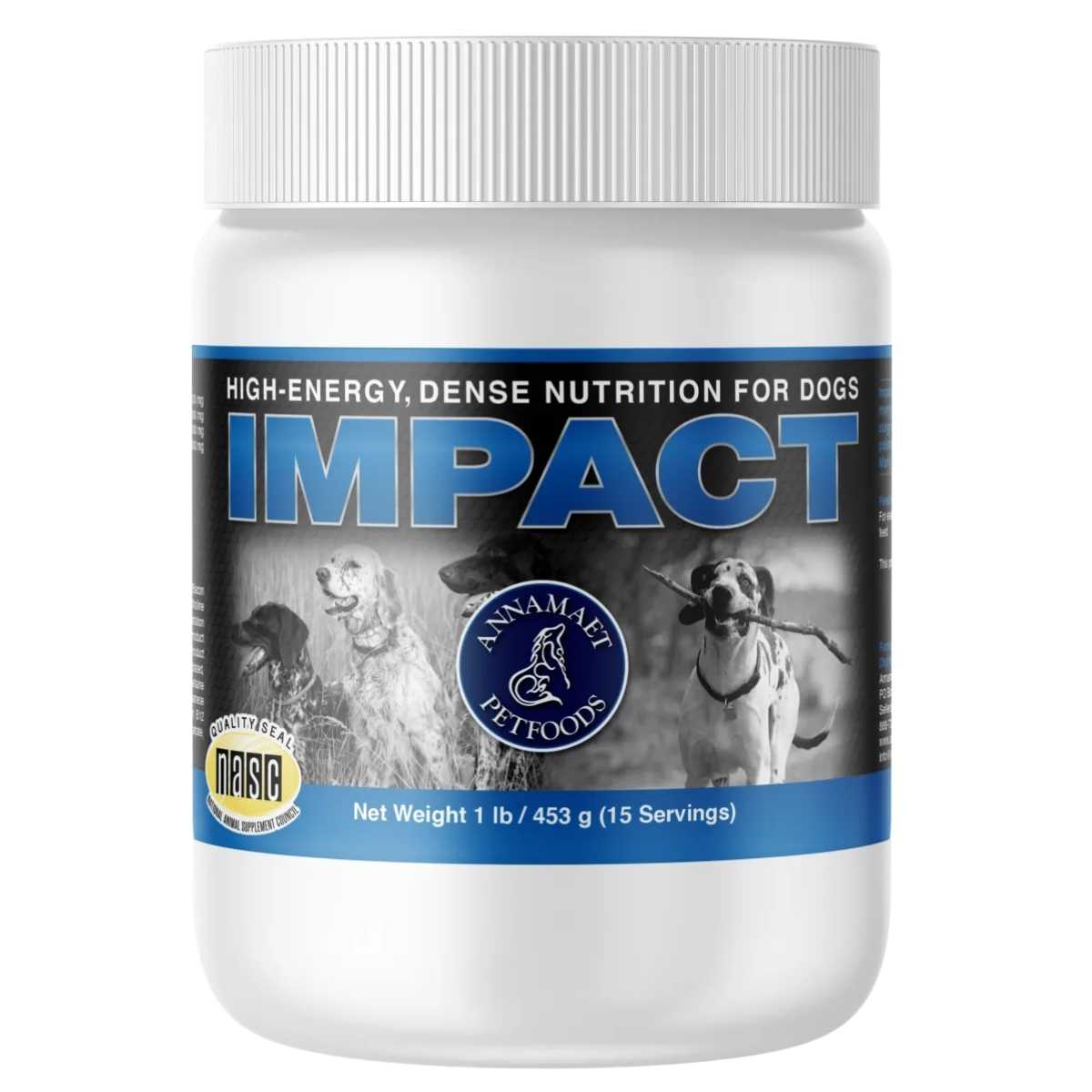 Annamaet Canine Supplements Impact-1 lb Container