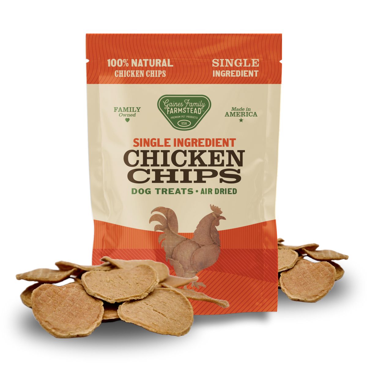 Gaines Chicken Chips-5 oz Bag