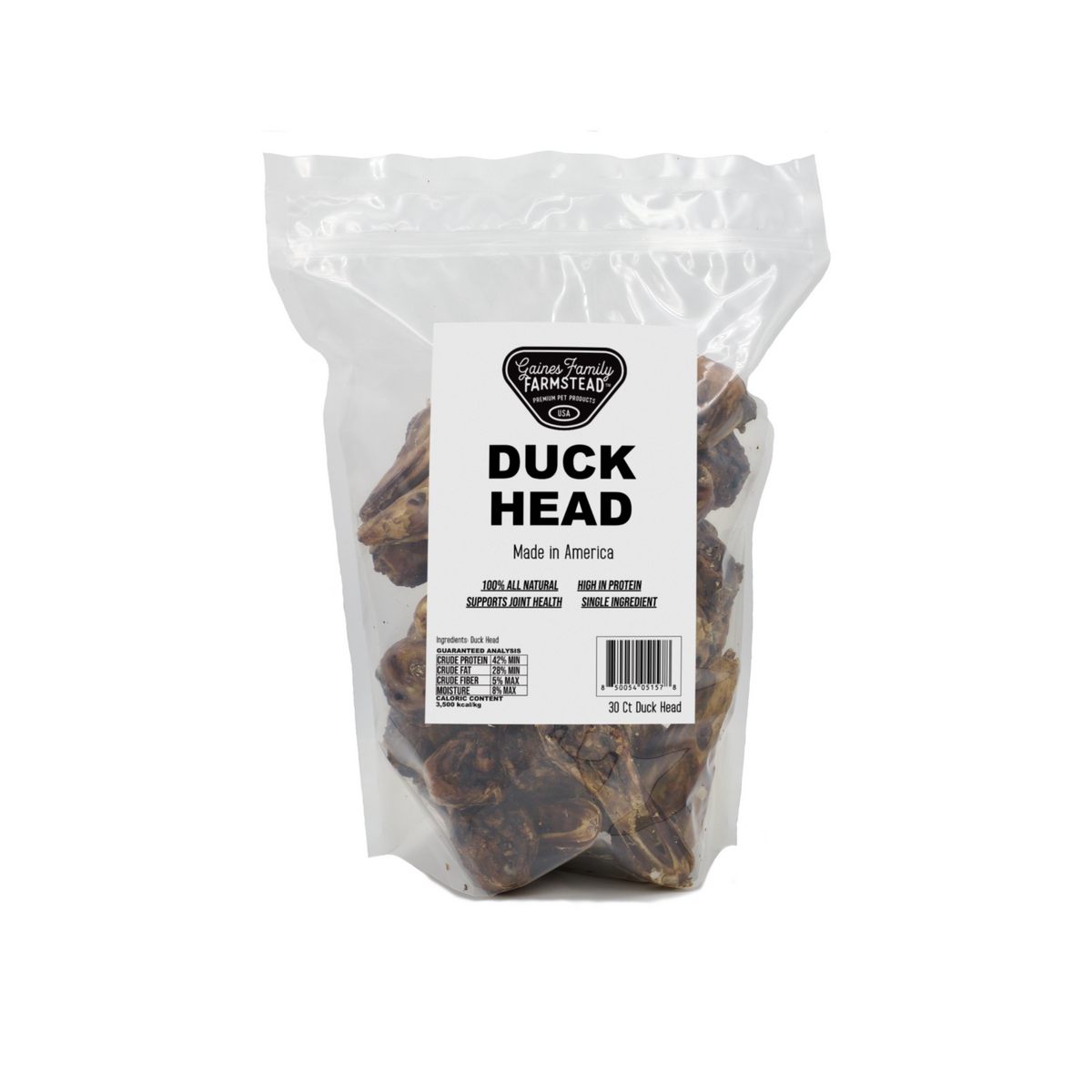 Gaines Duck Head-30 ct Bulk Bag