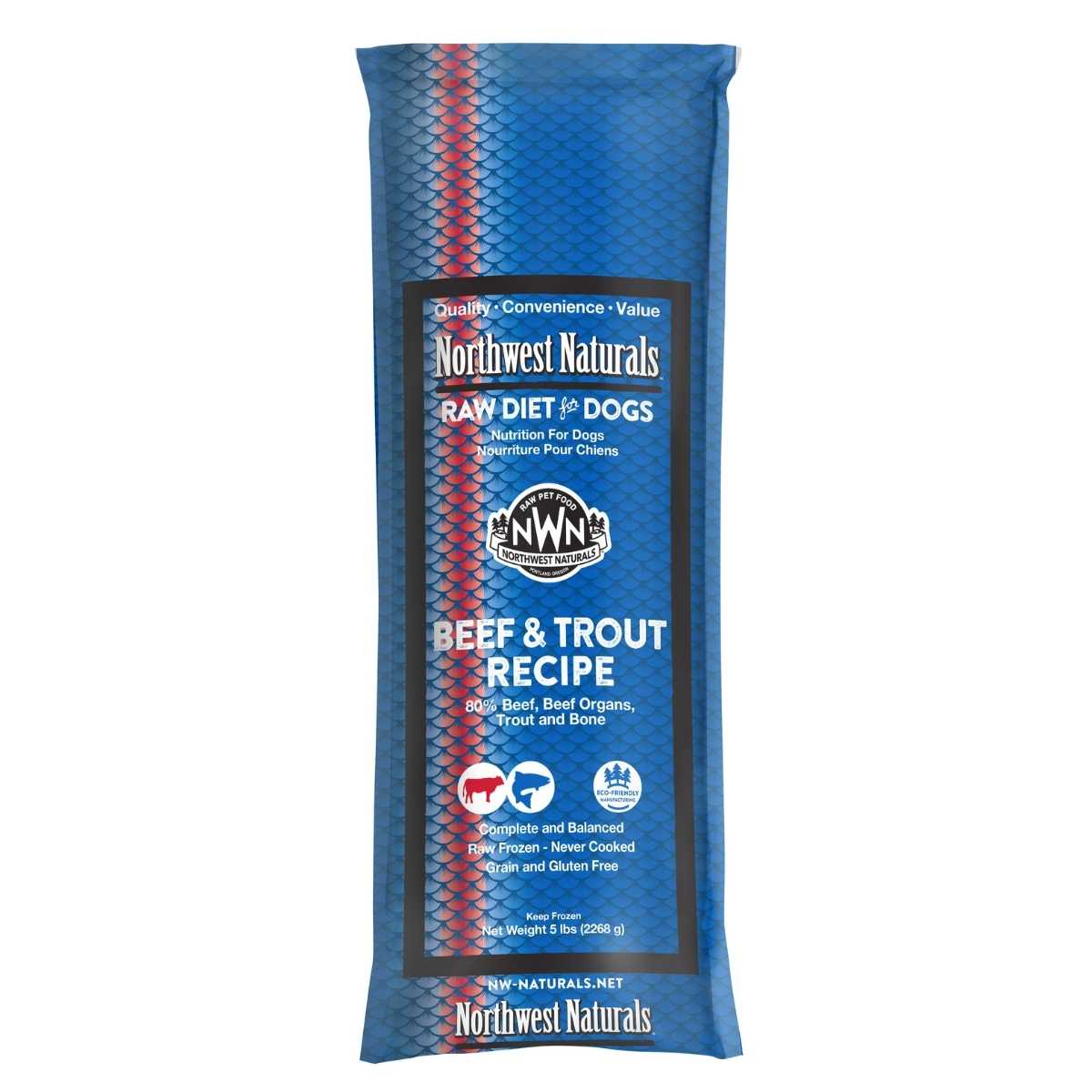 Northwest Naturals Canine Frozen Chub