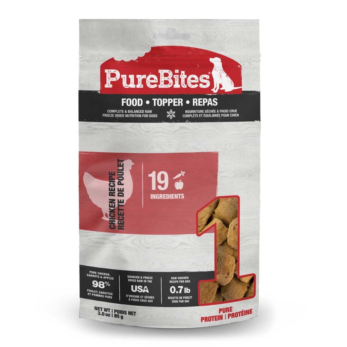 Purebites Canine Topper Mid Size