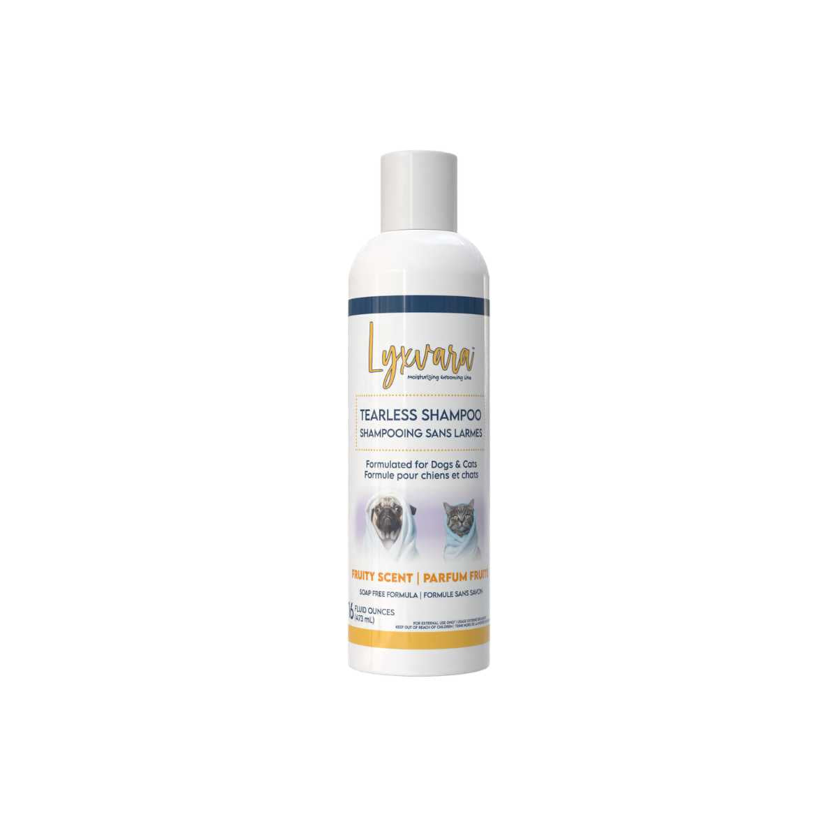 PlaqueOff Pure Luxury Moisturizing Puppy Tearless (Fruity) Shampoo 16oz