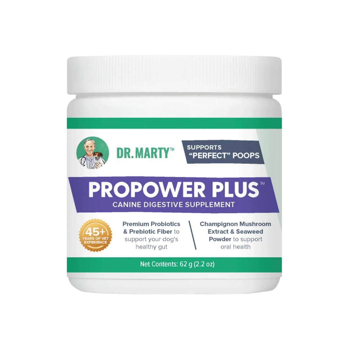 Dr. Marty ProPower Plus Gut Health Powder- 2.2 oz