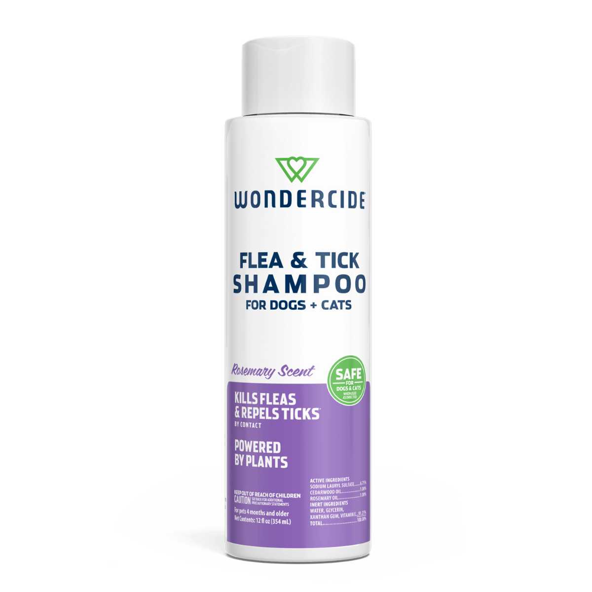 Wondercide Flea And Tick Shampoo For Dogs And Cats Rosemary