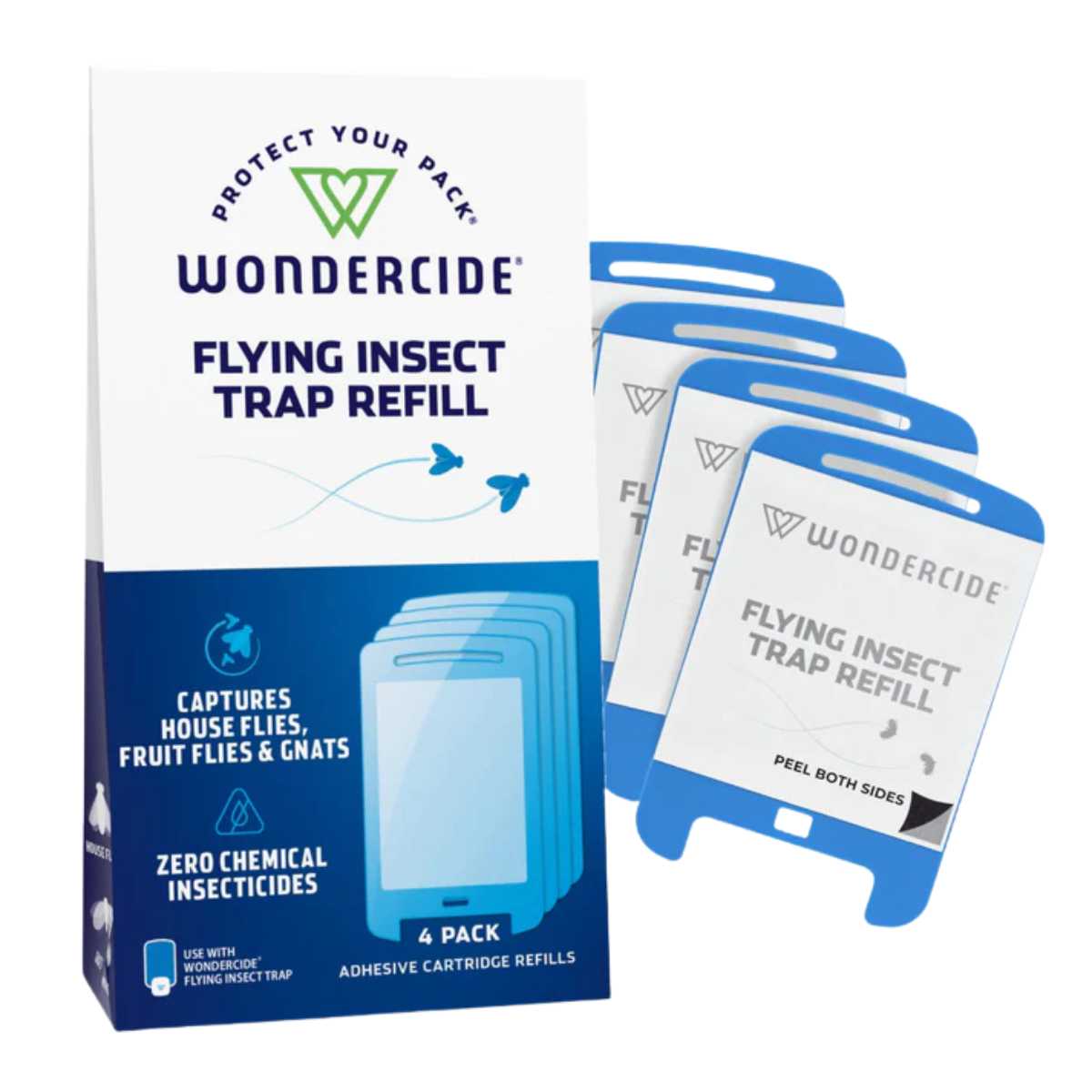 Wondercide Flying Insect Trap Light Cartridge Refills | 4 Pack