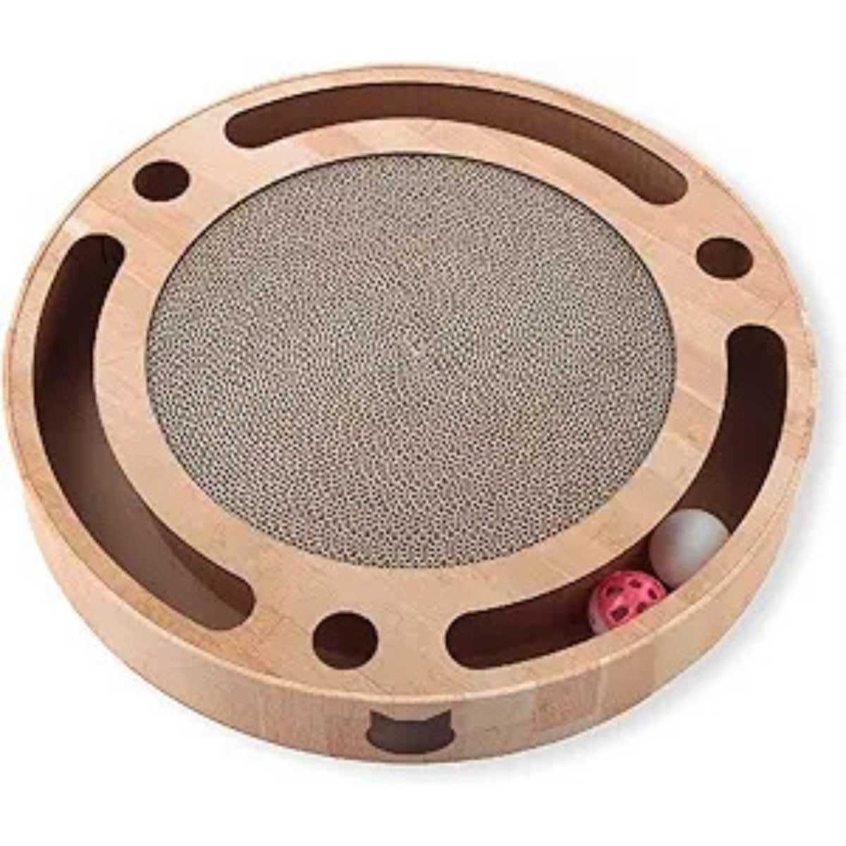 Necoichi Interactive Track Ball Cat Scratcher