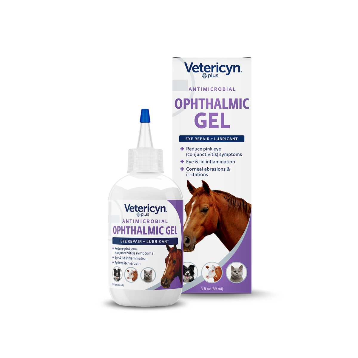 Vetericyn All Animal Antimicrobial Ophthalmic Gel- 3 oz Bottle