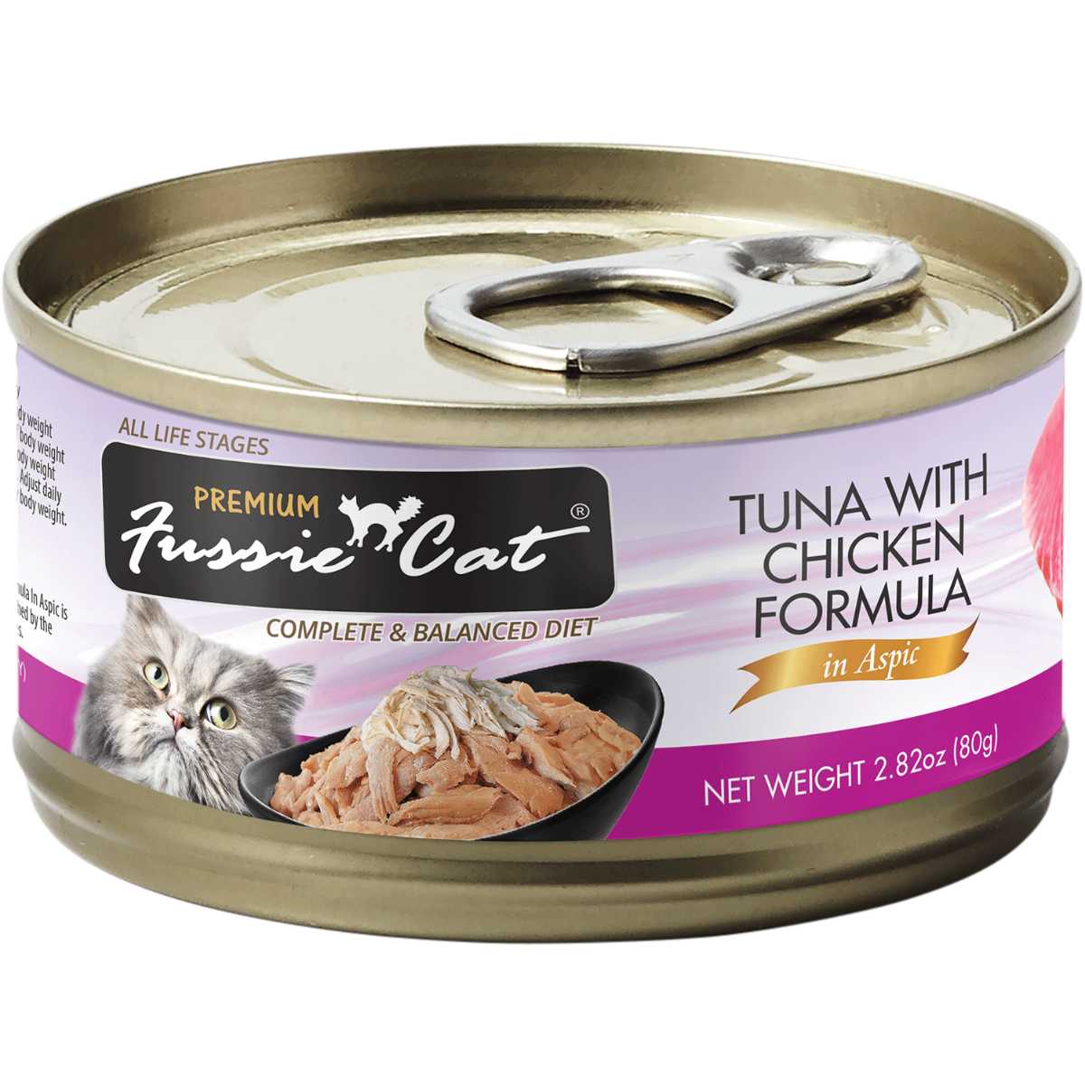 Fussie Cat Premium Tuna w/Chicken-24/5.5 oz Cans