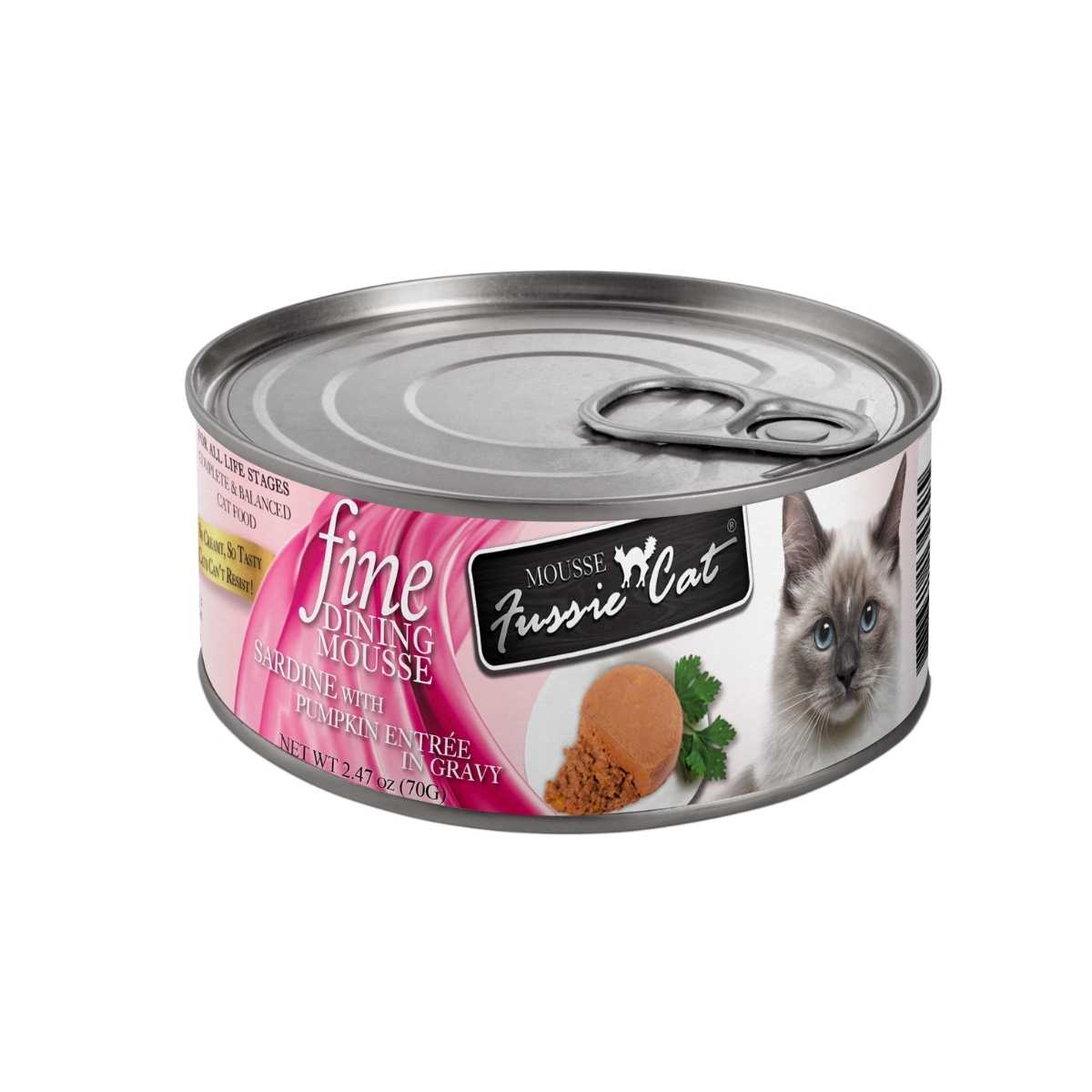 Fussie Cat Fine Dining Mousse W Entree