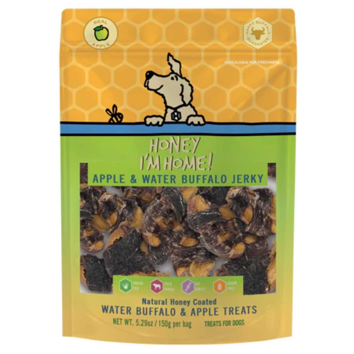 Honey I'm Home Natural Coated Jerky