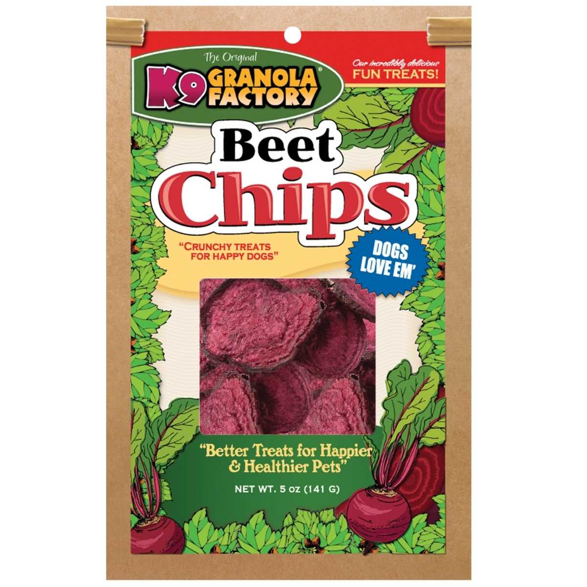 K9 Granola Beet CHIPS 5oz