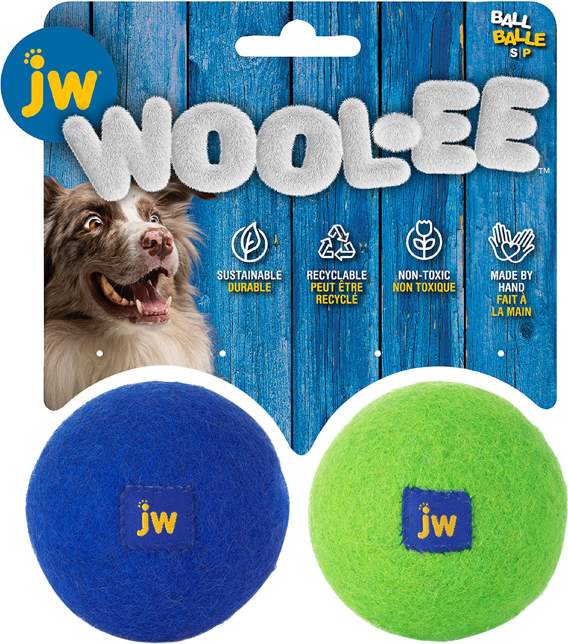 Jw Dog Wool-Ee Ball