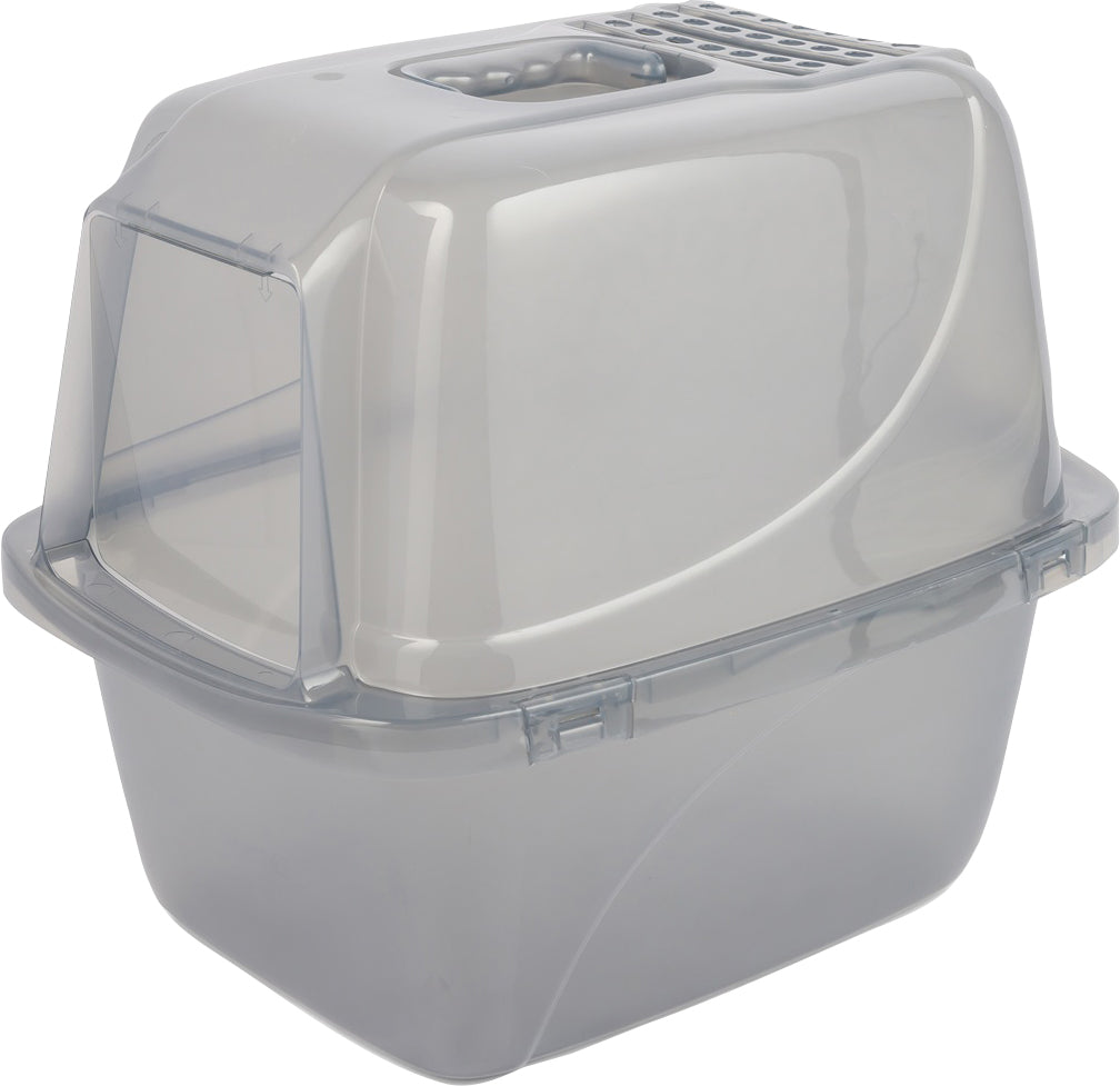 Van Ness Translucent Enclosed Cat Litter Pan
