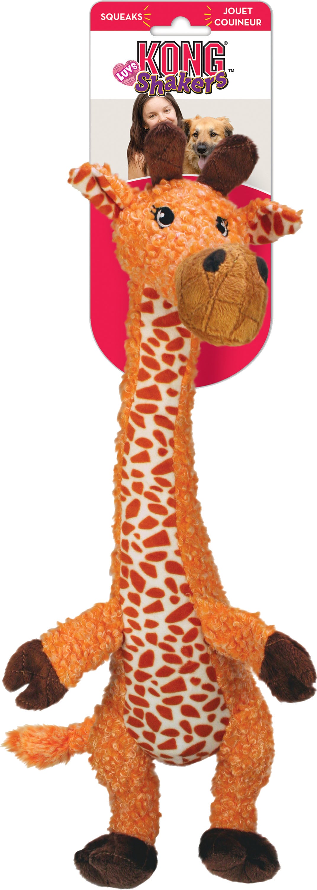 Kong Shakers Luvs Giraffe