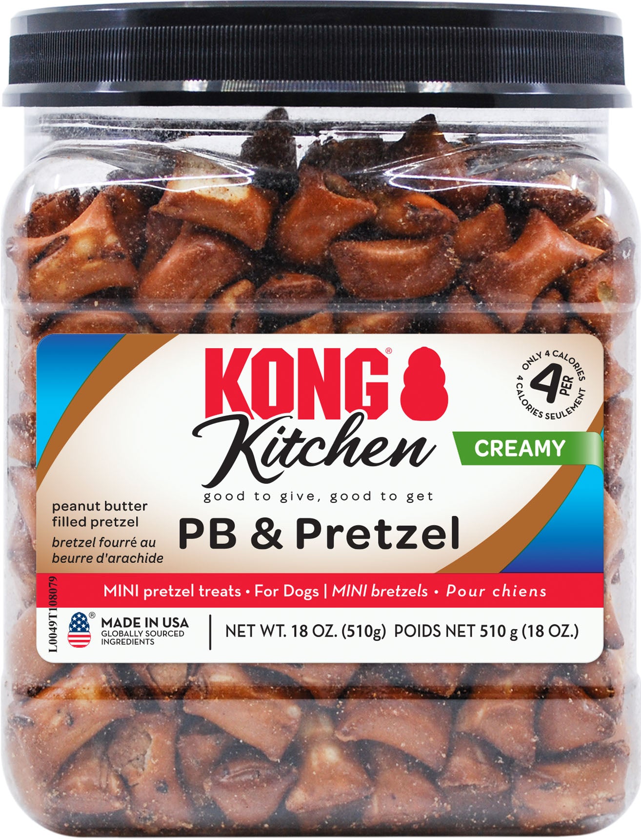 Kong Kitchen Creamy Pretzel Dog Treat