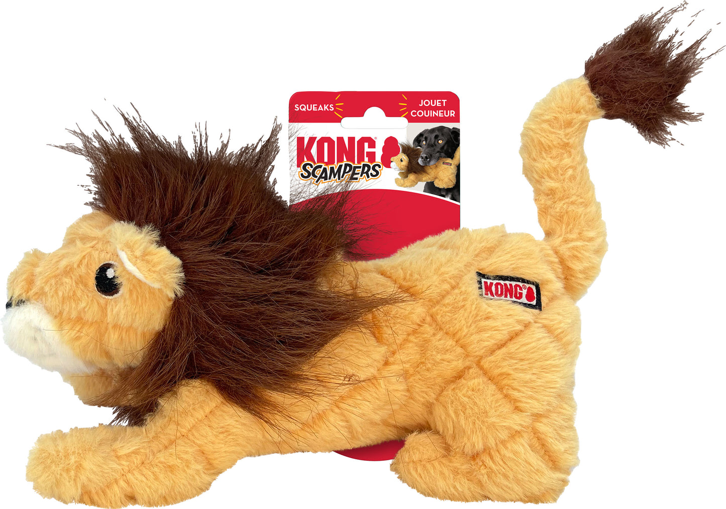 Kong Scampers Lion