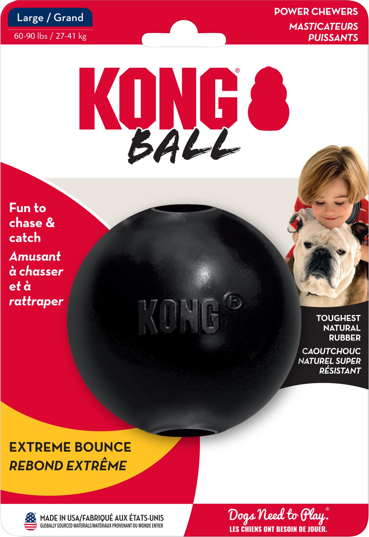 Kong Extreme Ball W/Hole